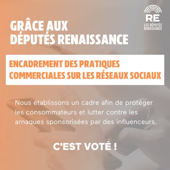 Une proposition de loi pour réguler l&rsquo;influence commerciale !